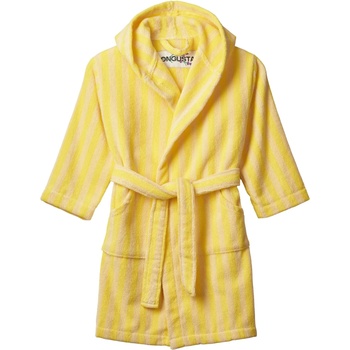 Bongusta Детски халат Bongusta Kid's Naram Bathrobe - Pristine / Neon Yellow - размер 8-10 years (750-2136-0613)
