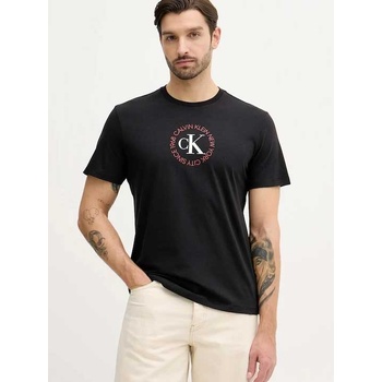 Calvin Klein Jeans Тениска SS 30s WHSL CK WORD CIRCLE GRA