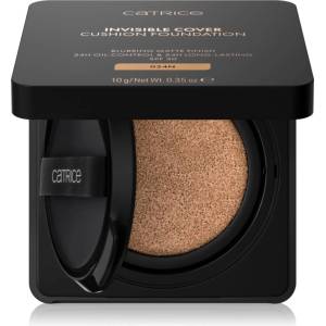 Catrice Invisible Cover Cushion Foundation матиращ фон дьо тен в гъба SPF 30 цвят C042C 10 гр