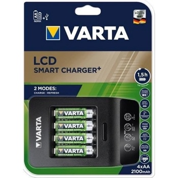 Varta LCD Smart Charger + 4x AA 2100mAh 57684101441