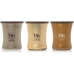 WoodWick Precious Metals Trio Pack подаръчен комплект