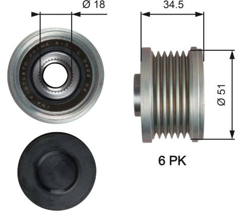 GATES OAP7218