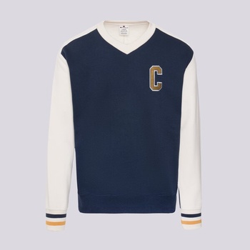 Champion Суитчър V-Neck Sweatshirt мъжки Дрехи Суичъри 219176BS561 Тъмносин S (219176BS561)