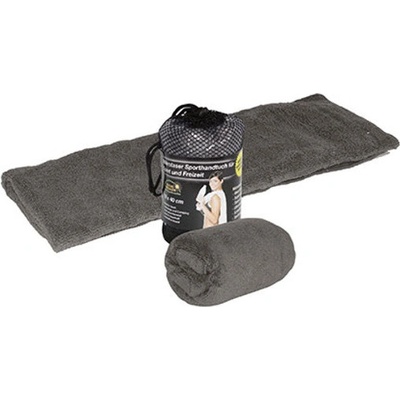 L Merch Sportovní ručník XF100 Grey 40 x 80 cm