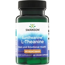 Swanson L-Teanina Suntheanine 100 mg 60 kapslí