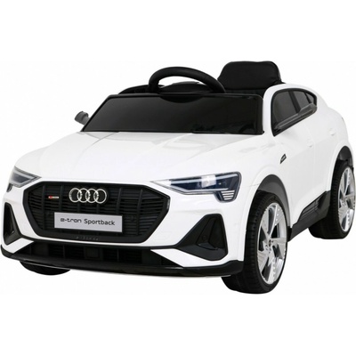 Mamido Elektrické autíčko Audi E-Tron Sportback 4x4 biela
