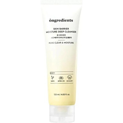 Ongredients - Skin Barier Moisture Deep Cleanser 120ml