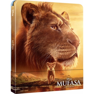 Mufasa Lví král Steelbook 4K UHD + BD