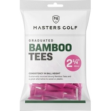 Masters Golf Bamboo Graduated Tees 2 1/4 20ks růžová