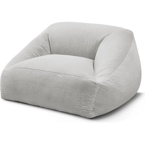 Bobochic Paris Светлосив пуф от изкуствен косъм Lilibet - Bobochic Paris (WT-SAK-H----0_2 P1143)