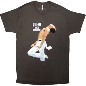 Queen Rock Montreal Charcoal Grey S Риза (QUTS117MC01)