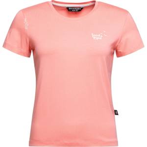 Chillaz Дамска тениска Chillaz Women's Iseo Search & Respect T-Shirt - Coral - размер 42 (EU) (916-3829-0116)