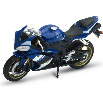 Welly Motocykel Yamaha YZF-R1 modrá 1:18