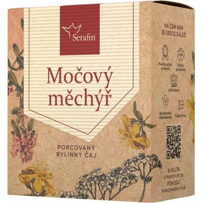 Serafin byliny Močový měchýř bylinný čaj porcovaný 15 x 25 g