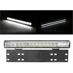  38см LED Лед Бар Със Стойка За Номер С Три Функции 55W, 4768lm, 12V - 24V E-Mark Подходящ За Автомобил, Бус, Камион, Сел