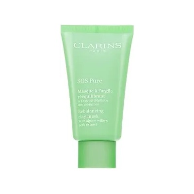 Clarins SOS Pure Rebalancing Clay Mask почистваща пяна за мазна кожа 75 ml