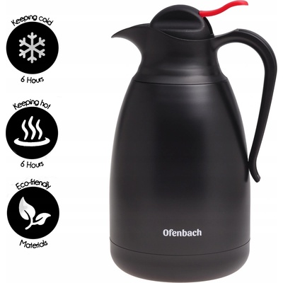 Ofenbach temoska na nápoje 1,5 l čierna