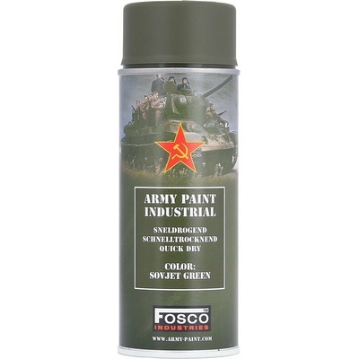 Fosco Army sprejová farba 400 ml soviet green