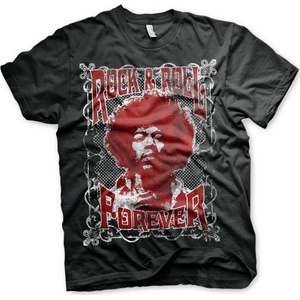 Jimi Hendrix Rock 'n Roll Forever Black L Риза (RD-1-JH001-H17-16-BK-L)