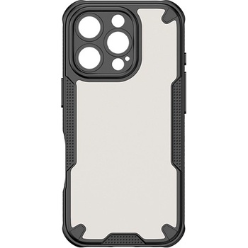 Gigapack iPhone 16 Pro GIGAPACK Defender Силиконов протектор за телефон, удароустойчив, протектор за камера, ЧЕРЕН GP-169223 (GP-169223)