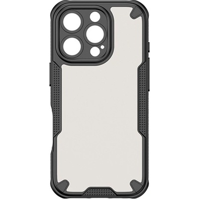Gigapack iPhone 16 Pro GIGAPACK Defender Силиконов протектор за телефон, удароустойчив, протектор за камера, ЧЕРЕН GP-169223 (GP-169223)