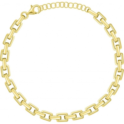 Brilio Silver Elegantní pozlacený náramek pro ženy BRC232Y