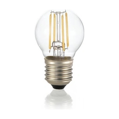 Ideal Lux 188942 LED žiarovka Filament P45 1x4W E27 340lm 3000K stmievateľná, číra