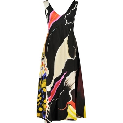 Desigual Дамска дълга рокля desigual, Размер m, Цвят Черен (26swvw60_ne2000)