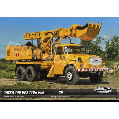 Pohlednice TRUCK č. 28 - TATRA 148 UDS 110a 6x6 (1969 - 1982)