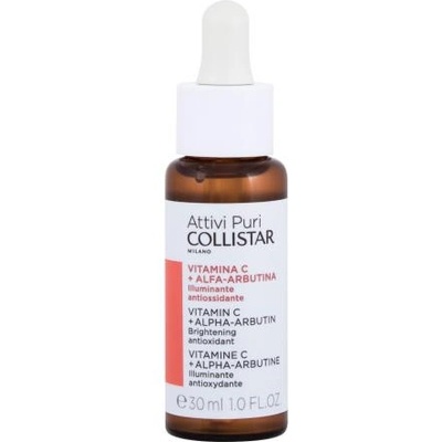 Collistar Pure Actives Vitamin C + Alpha-Arbutin серум за лице с озаряващ и антиоксидантен ефект 30 ml за жени
