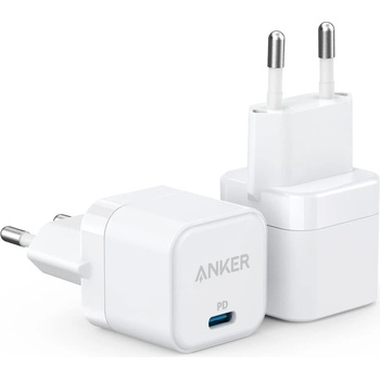 Anker PowerPort III 20W USB-C зарядно, 2 бр. в комплект (B2149324)