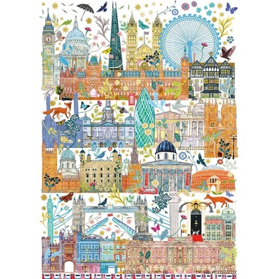 Gibsons - Puzzle Londoner Skyline - 1 000 piese