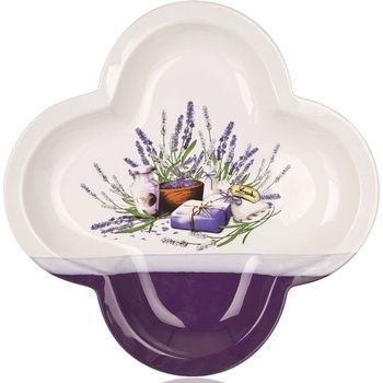 Banquet Lavender servírovacia miska štvorlístok 32cm