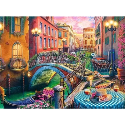 Trefl - Puzzle Evening in Venice - 3 000 piese
