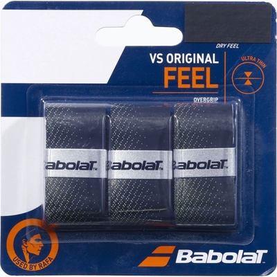 Babolat Грипове за тенис ракета Babolat Vs Original 3 бр. black/fluo yellow