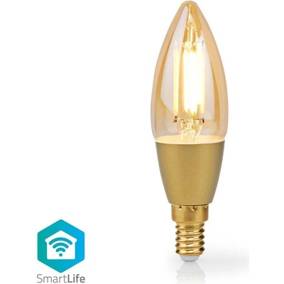 SmartLife LED žárovka Wi-Fi E14 470 lm 4.9 W Teplá Bílá 1800 3000