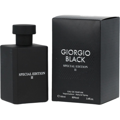 Giorgio Group Black Special Edition II parfémovaná voda pánská 100 ml