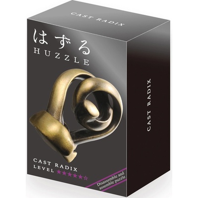 Hanayama Метален логически пъзел Hanayama - Cast Puzzle Radix Huzzle (515087)