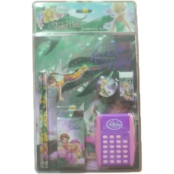 Image 1 of Канцеларски комплект с калкулатор DISNEY - Tinker Bell