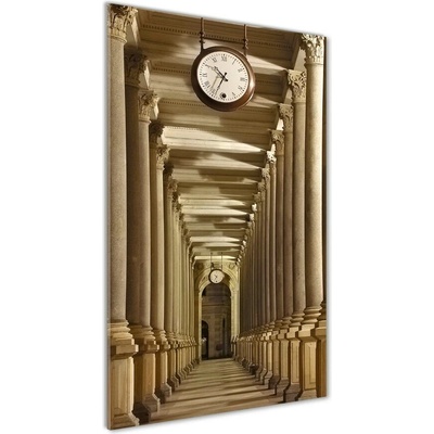 Vertikálny foto obraz sklenený Trhová kolonáda 50x100 cm