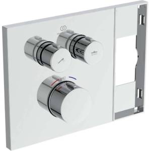 Ideal Standard Ceratherm Navigo Solos - Термостатичен смесител за вграждане, за 2 уреда, хром A7894AA (A7894AA)
