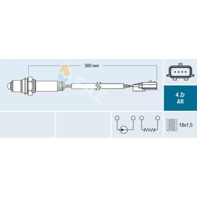 FAE Lambda sonda FAE 75661