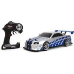 Jada Toys Toys: Бързи и яростни RC Nissan Skyline GTR 1 дистанционно управлявана кола, 1: 10 (253209000)