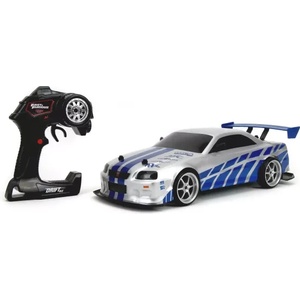 Jada Toys Toys: Бързи и яростни RC Nissan Skyline GTR 1 дистанционно управлявана кола, 1: 10 (253209000)