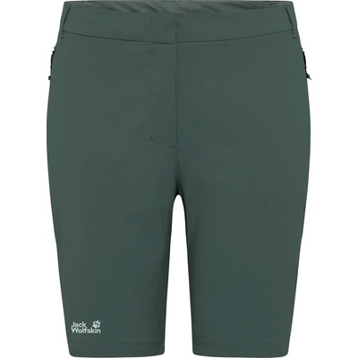 Jack Wolfskin Дамски къси панталони Jack Wolfskin Women's Hikeout Shorts - Sago Palm - размер 44 (EU) (112-4080-0316)