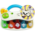Caretero Toyz Музикална играчка Caretero Toyz - Пиано, ферма (TOYZ-9000)