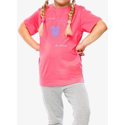 Dívčí tričko Vaude Kids Lezza TShirt pink/lilac
