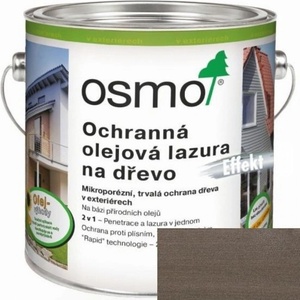 Osmo Natural Oil Woodstain Effect 1143 Onyx-Silver - Защитно лазурно масло ефект 2.5л (4067)