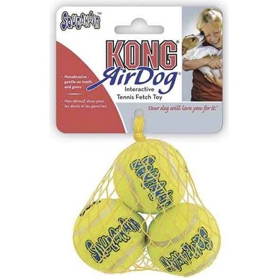 Kong tenis Air dog Míč malý 3 ks XS