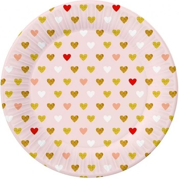 Image 1 of Godan Чинии - Xoxo pink 18 cm 6 бр